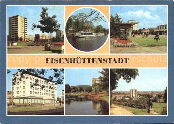 Eisenhuettenstadt Anlegestelle Leninallee Hotel Lunik Die