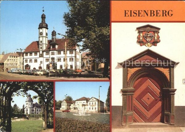Eisenberg Thueringen Schloßkirche Rathausportal