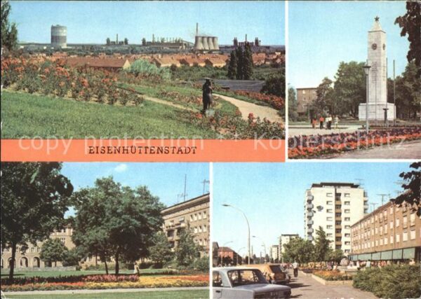 Eisenhuettenstadt Rosenhügel Pawlowstrasse Leninallee