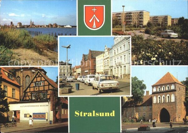 Stralsund Mecklenburg Vorpommern Leninplatz Friedrich-Wolf-Strase Kultur