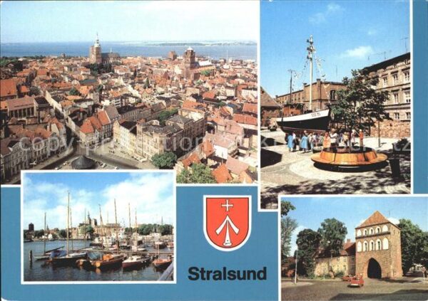 Stralsund Mecklenburg Vorpommern Meeresmuseum Hafen Kniepertor