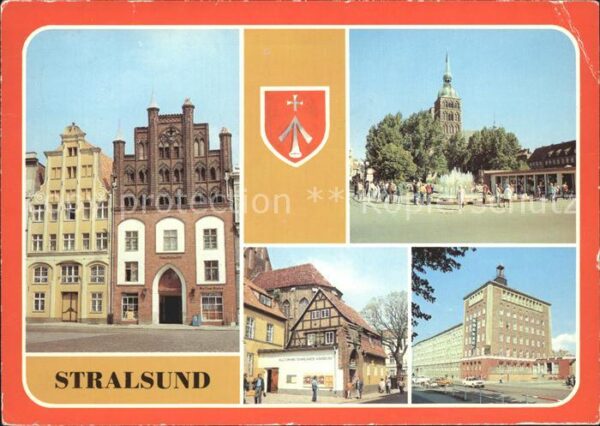 Stralsund Mecklenburg Vorpommern Wulflamhaus Nikolaikirche Hotel Baltic