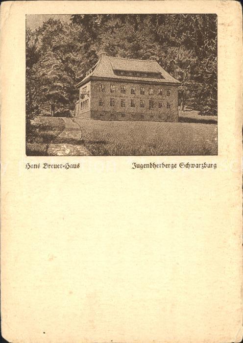 Schwarzburg Thueringer Wald Hans Breuer Haus Jugendherberge