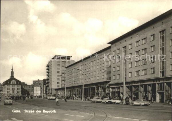 Gera Straße der Republik