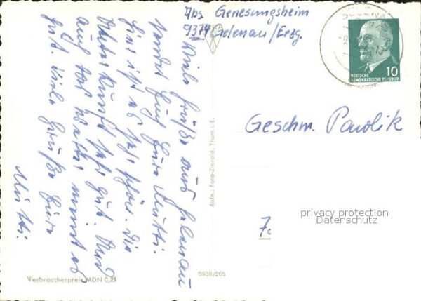 Gelenau Erzgebirge Genesungsheim – Bild 2