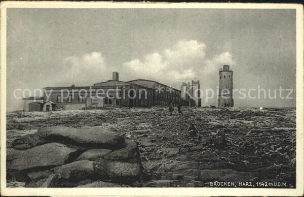Brocken Harz Berghotel Aussichtsturm