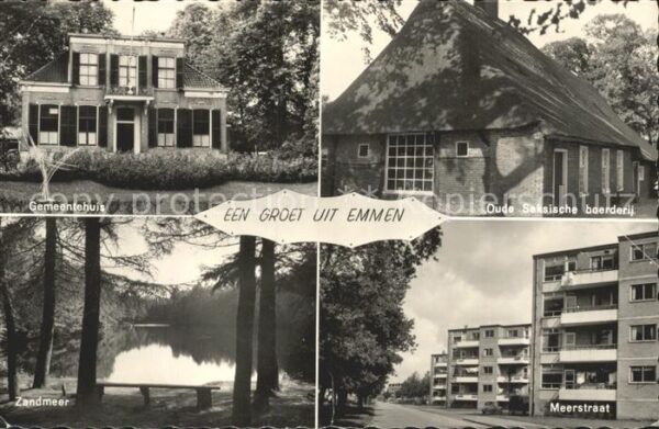 Emmen Netherlands Gemeentehuis Oude Saksische Boerderij M