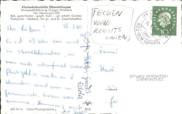 Oberelchingen Klosterbräustüble Gasthaus Restaurant – Bild 2