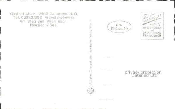 Gallbrunn Gasthof Muhr – Bild 2