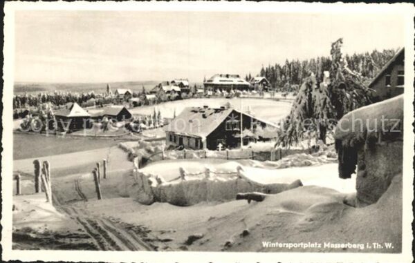 Masserberg Panorama Wintersportplatz
