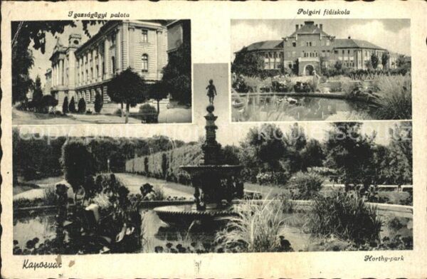 Kaposvar Justizpalast Park