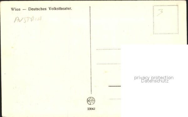 Wien Deutsches Volkstheater – Bild 2