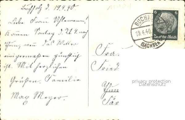 Annaberg-Buchholz Erzgebirge Auferstehungslinde Grabstein Kreuz – Bild 2