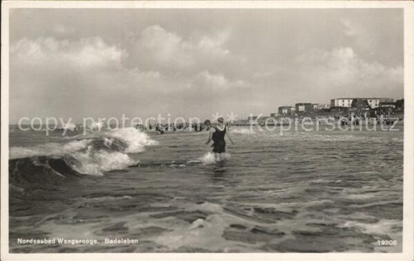 Wangerooge Nordseebad Badeleben
