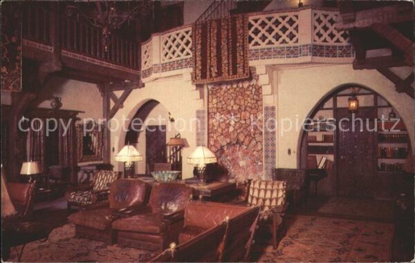 Death Valley Living Hall Death Valley Scottys Castle