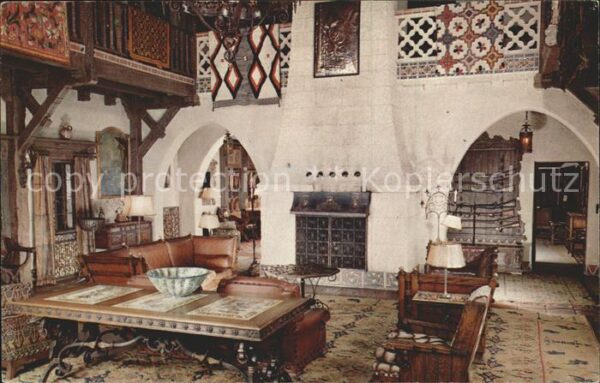 Death Valley Living Hall Death Valley Scottys Castle