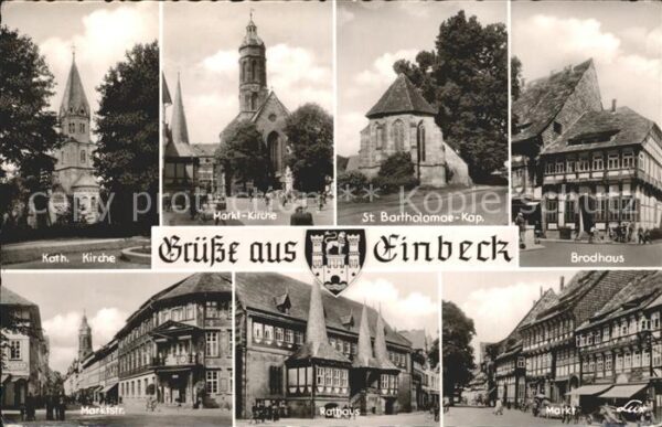 Einbeck Niedersachsen Kirche St Bartholomae Kapelle Brodhaus