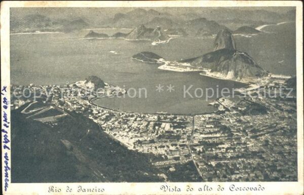 Rio de Janeiro Blick vom Corcovado