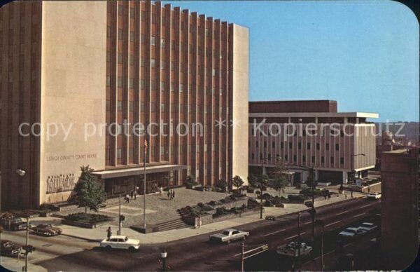 Allentown Pennsylvania Lehigh County Court House City Hall