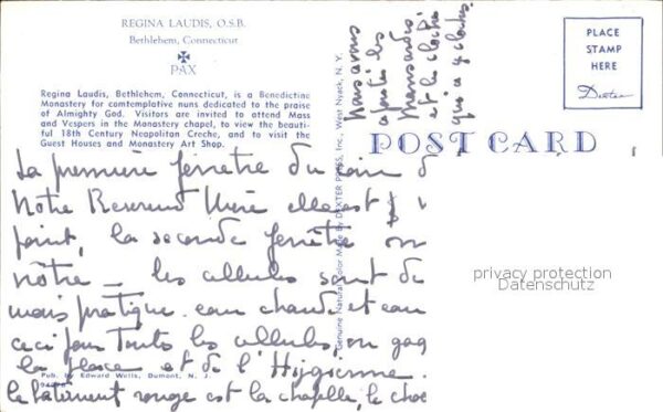 Bethlehem Connecticut Regina Laudis – Bild 2