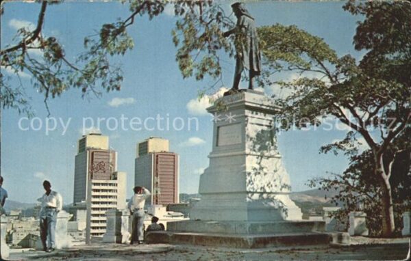 Caracas Monumento a Cristobal Colon Calvario