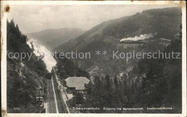Koenigsfeld Schwarzwald Schwarzwaldbahn Haldentunnel Seelenwald