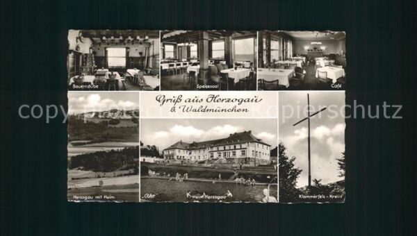 Herzogau Waldmuenchen Kurheim Erholungsheim der Arbeiterwohlf