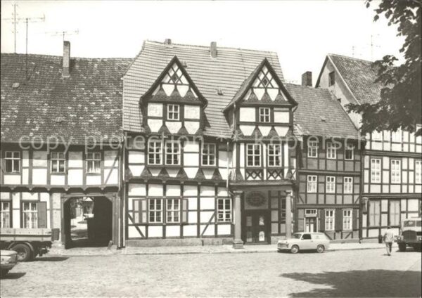 Quedlinburg Klopstockhaus Dichter Klopstock Fachwer