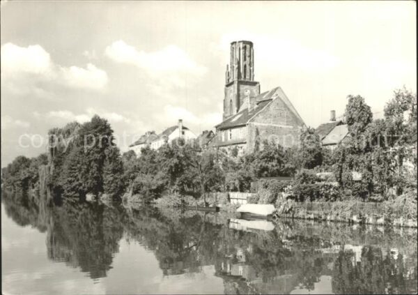 Rathenow Altstadt Partie an der Havel