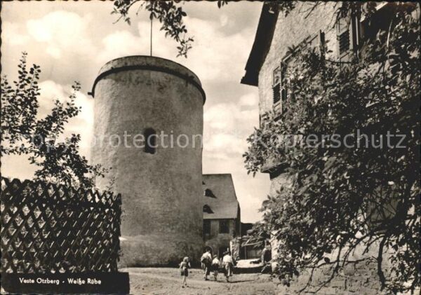 Otzberg Odenwald Veste Weisse Rübe Turm