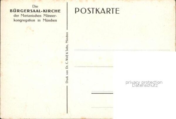 Muenchen Bürgersaal Kirche – Bild 2