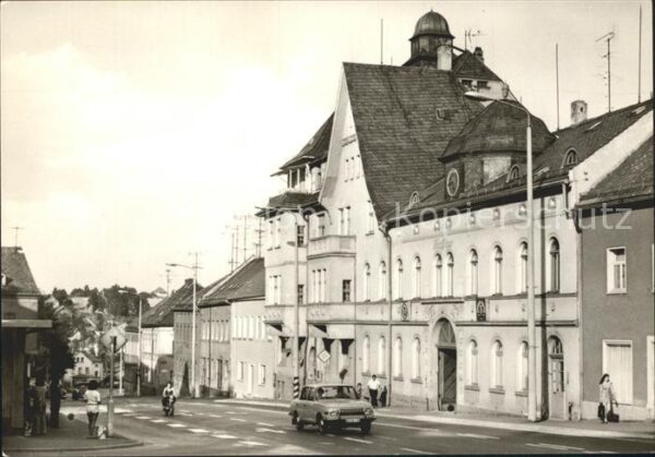 Netzschkau Rathaus am Friedensplatz