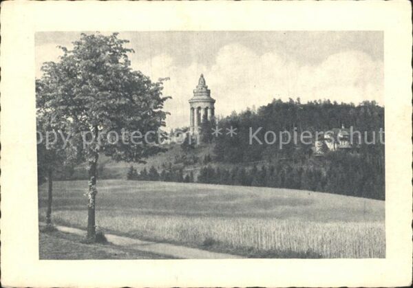 Eisenach Thueringen Burschenschaftsdenkmal mit Restaurant K