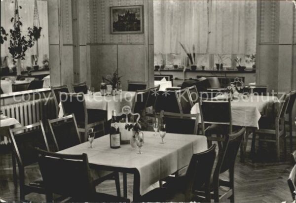 Muehlhausen Thueringen Speisesaal Reichsbahnerholungsheim Wald