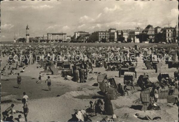 Warnemuende Ostseebad Strandleben
