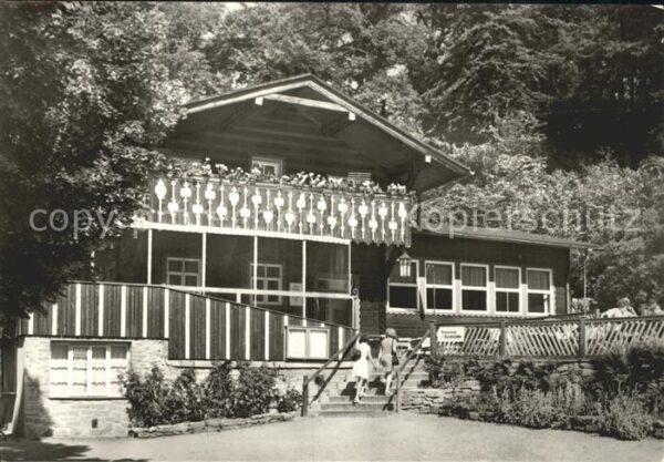Wernigerode Harz HO Gaststätte Christianental