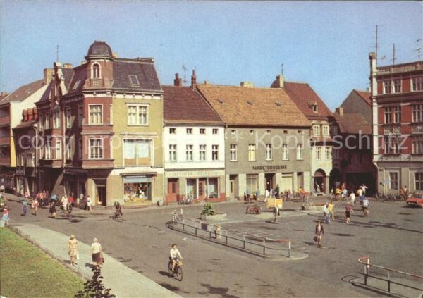 Senftenberg Niederlausitz Platz der Freundschaft