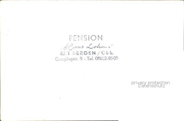 Bergen Chiemgau Pension Haus Lohner – Bild 2