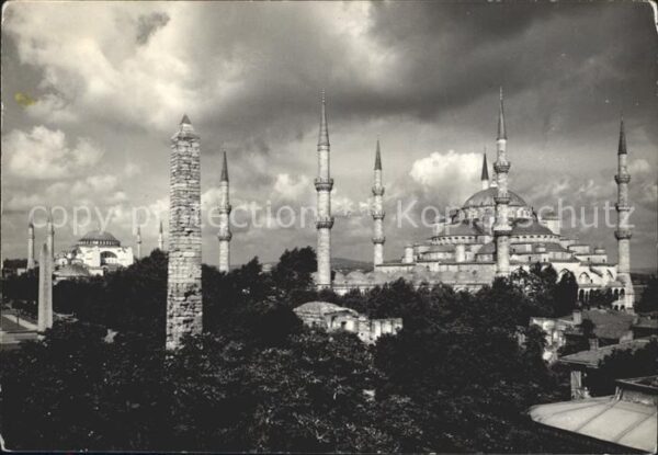 Istanbul Constantinopel Sultanahmet Moschee
