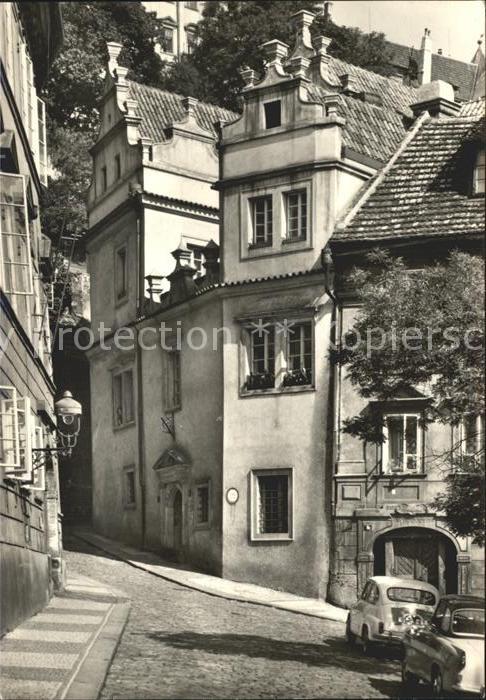 Praha Prahy Prague Haus Nr 165/III Snemovni Gasse