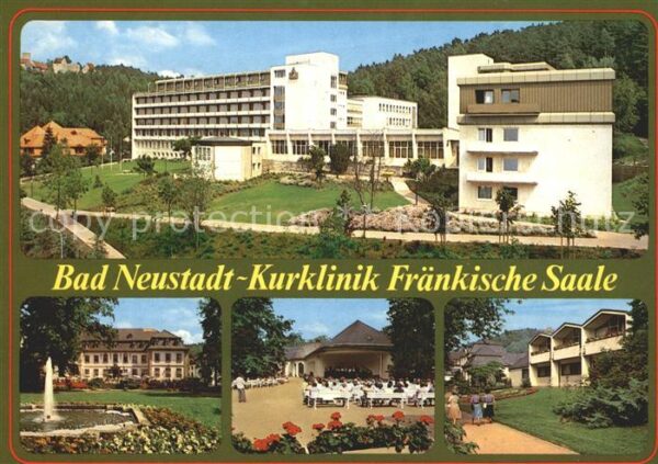 Bad Neustadt Kurklinik Fränkische Saale Konzertpavil