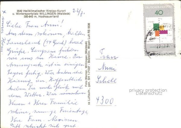 Willingen Sauerland Heilklimatischer Kneipp Kurort Fliegera – Bild 2