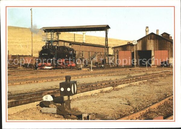Oberwiesenthal Erzgebirge Bahnhof Dampflokomotive
