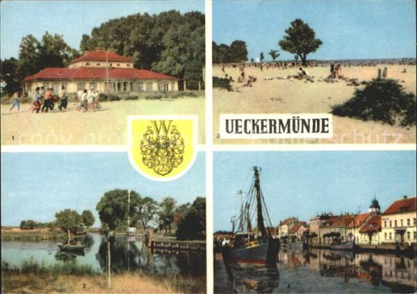 Ueckermuende Mecklenburg Vorpommern HOG Gaststätte Strandbad Ueckermündung