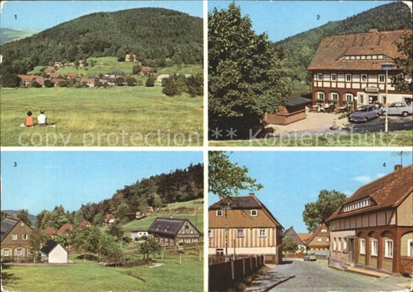 Waltersdorf Zittau Sonneberg Konsum Gaststätte Grenzbaude