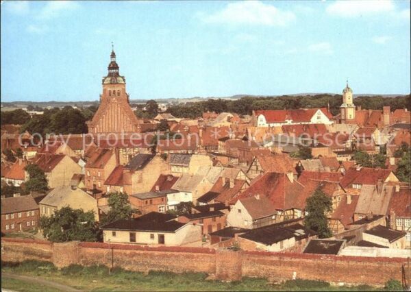 Wittstock Blick über die Altstadt