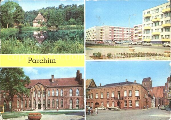 Parchim Mecklenburg-Vorpommern Kinderkurheim Markower Mühle Leninstras