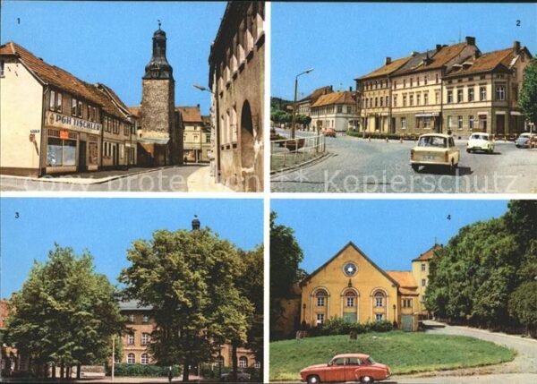 Ballenstedt Oberturm Rudolf Breitscheid Platz Ratha