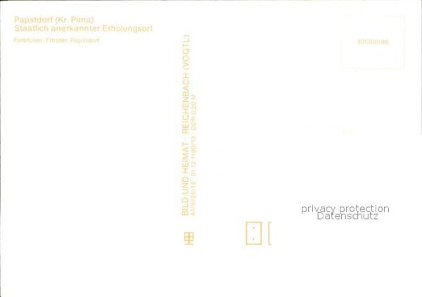 Papstdorf Teilansichten Panorama Landschaft – Bild 2