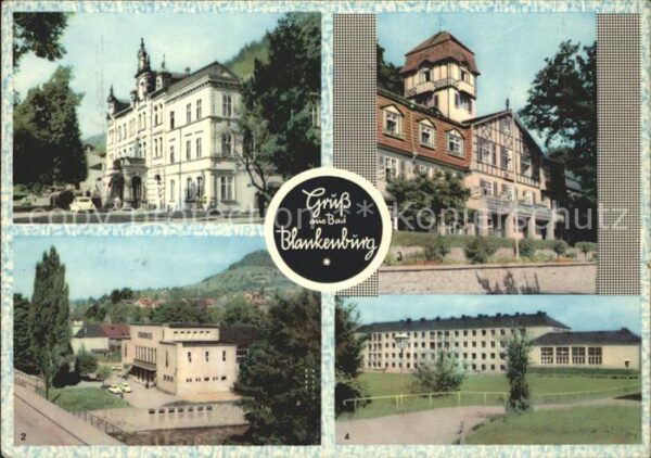 Bad Blankenburg FDGB Erholungsheim Stadthalle Ferienhei